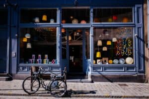 Local service business storefront
