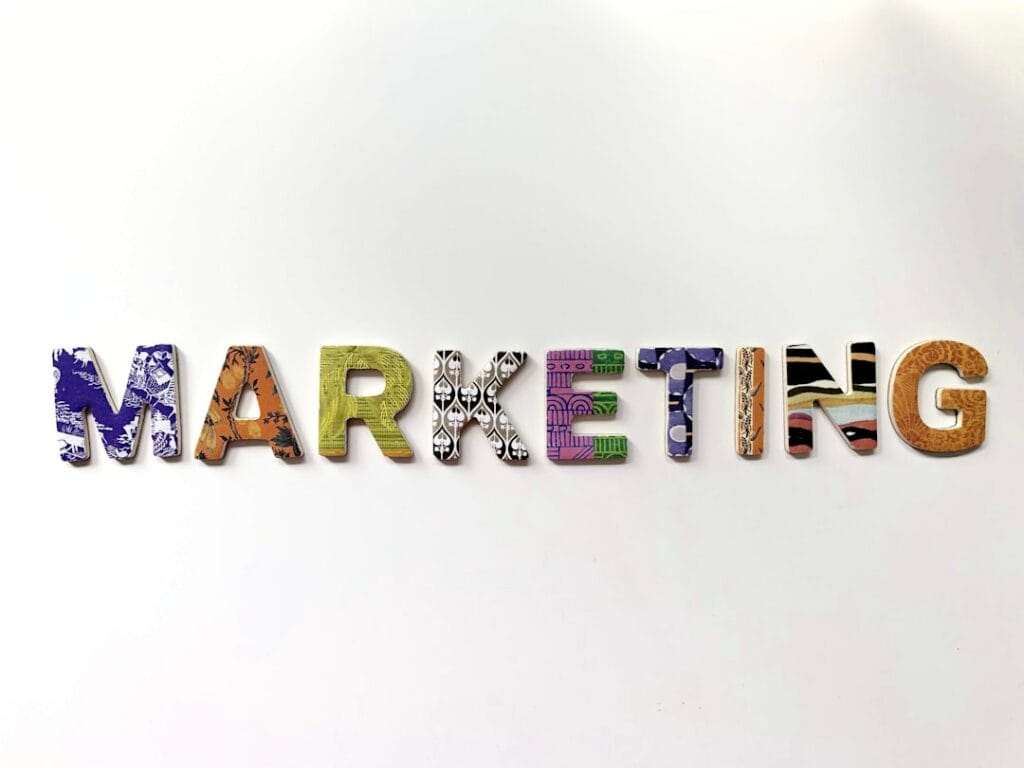 Marketing conversion funnel diagram